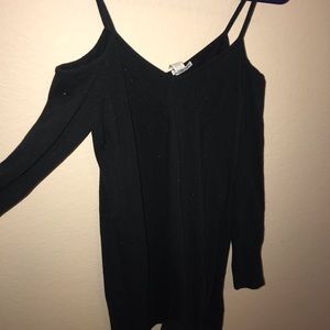 Black cotton dress